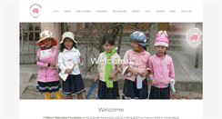Desktop Screenshot of childrenseducationfoundation.org.au